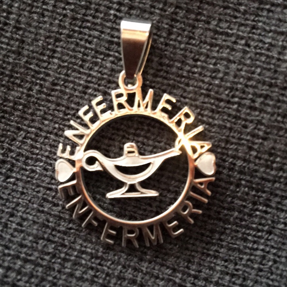Stainless steel charm